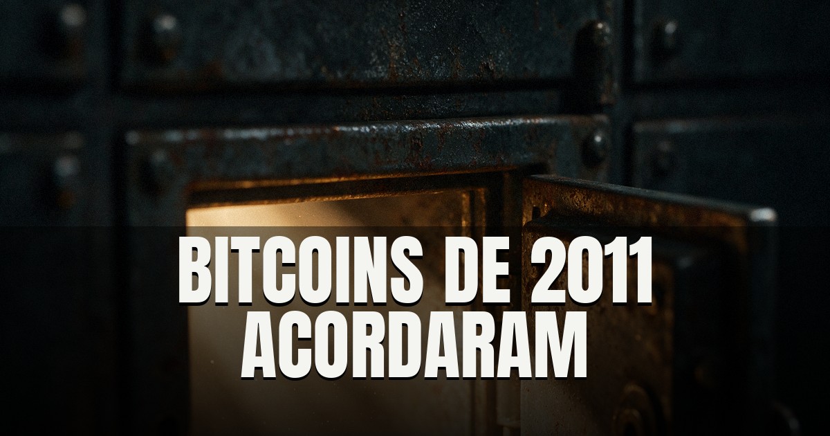 Capa do post: Carteiras de Bitcoin dormentes há mais de 10 anos movimentam US$ 40 milhões