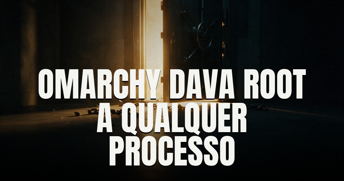 Capa do post: Distro Omarchy dava root a qualquer processo — sem senha e sem sudo: o grupo docker era o culpado