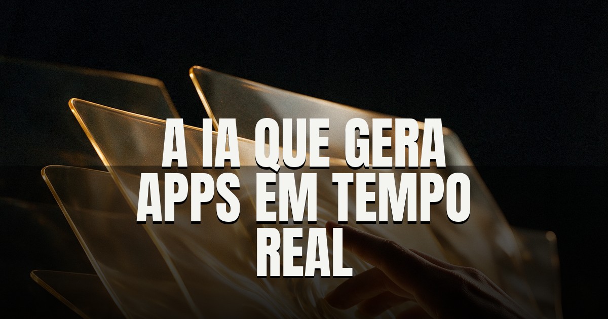 Capa do post: Runway apresenta Solaris, o modelo de IA que gera interfaces de apps em tempo real