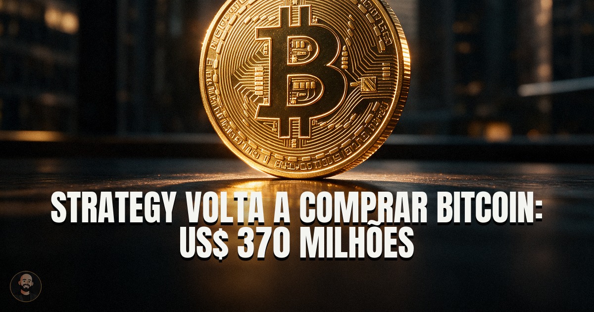 Capa do post: Strategy volta a comprar bitcoin: 4.603 BTC por US$ 370 mi encerram pausa de 10 semanas